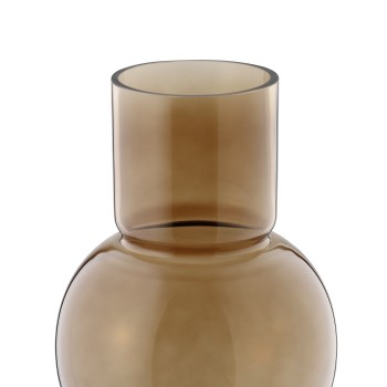 Vaza decorativa sticla AMPITABE, maro, 421233 - 1