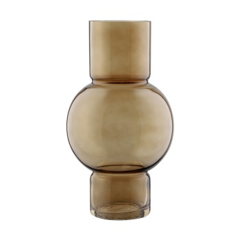 Vaza decorativa sticla AMPITABE, maro, 421233 - 1