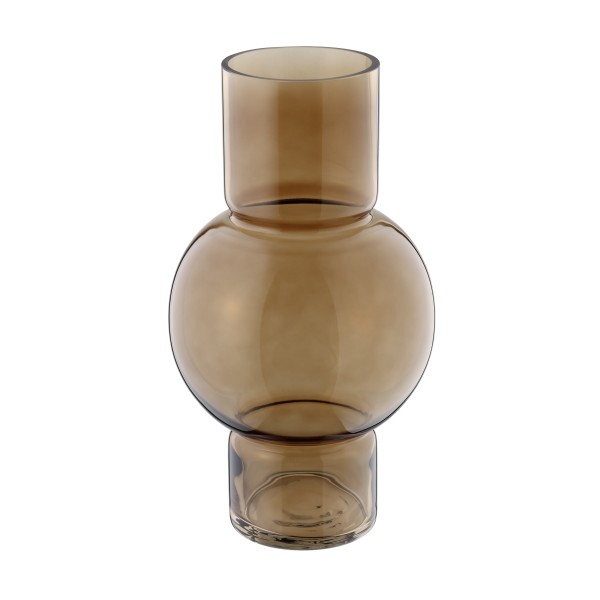 Vaza decorativa sticla AMPITABE, maro, 421233 - 1