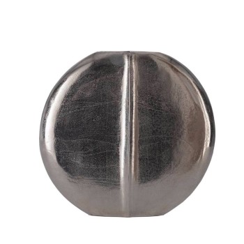 Vaza decorativa aluminiu SOMINOT, nichel, 421126 - 1