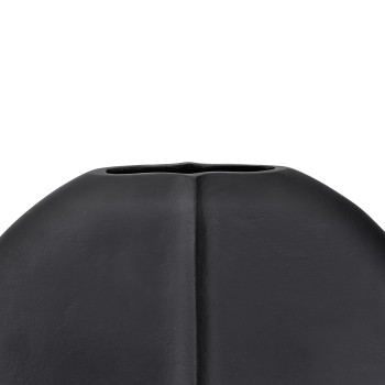 Vaza decorativa aluminiu SOMINOT, negru, 421128 - 1