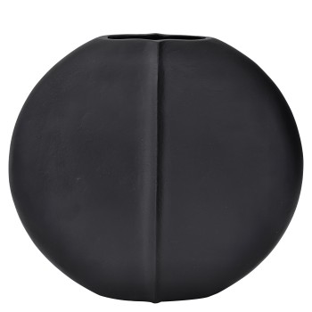 Vaza decorativa aluminiu SOMINOT, negru, 421128 - 1