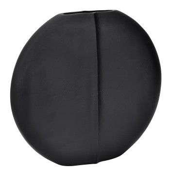 Vaza decorativa aluminiu SOMINOT, negru, 421128 - 1