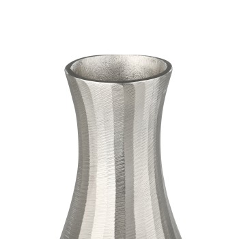 Vaza decorativa aluminiu ABUCAY, nichel, 421053 - 1