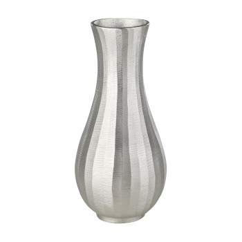 Vaza decorativa aluminiu ABUCAY, nichel, 421053 - 1