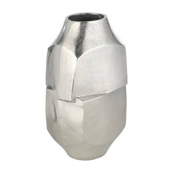 Vaza decorativa aluminiu ABUCAY, nichel, 421051 - 1