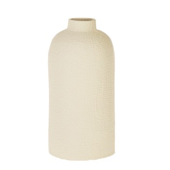 Vaza decorativa aluminiu SIBAGAT, crem, 421138 - 1