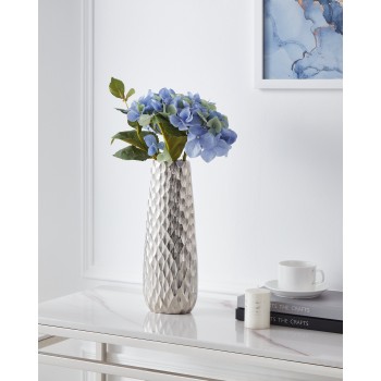 Vaza decorativa aluminiu NILGAUT, nichel, 421045 - 1