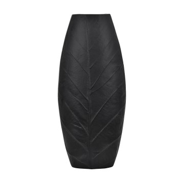 Vaza decorativa aluminiu MIDSALIP, negru, 421137 - 1