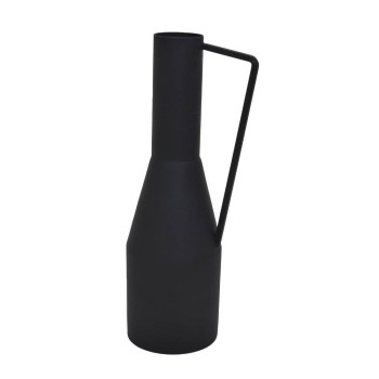 Vaza decorativa din metal MIOUSKI, negru, 421065 - 1