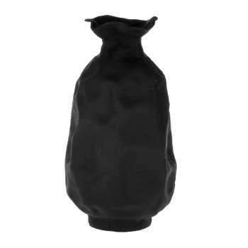 Vaza decorativa aluminiu TULUNAN, negru, 421146 - 1