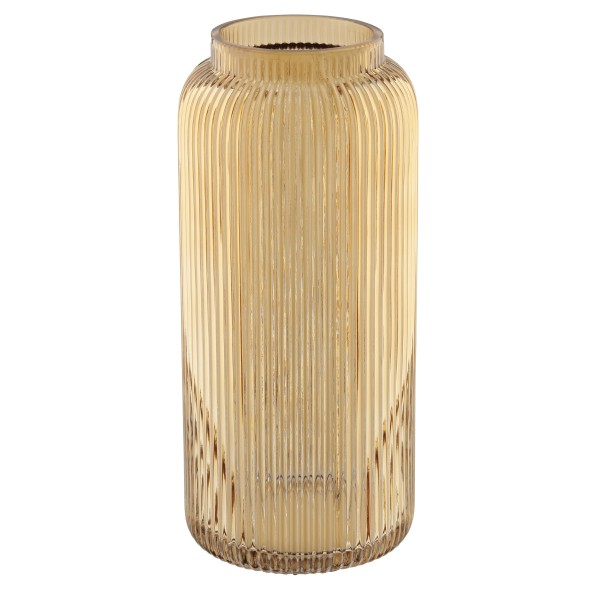 Vaza decorativa sticla AMBALABE, chihlimbar, 421177 - 1