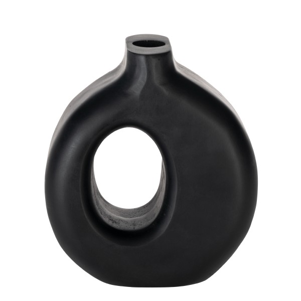 Vaza decorativa lemn de mango MELOBODY, negru, 421264 - 1