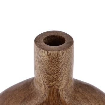 Vaza decorativa lemn de mango MELOBODY, natur, 421267 - 1