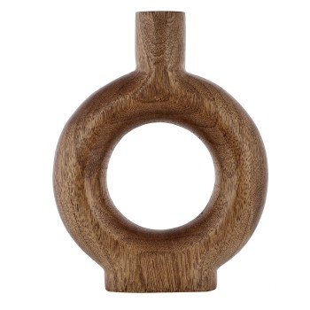 Vaza decorativa lemn de mango MELOBODY, natur, 421267 - 1