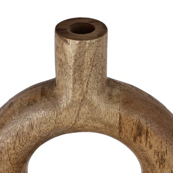 Vaza decorativa lemn de mango MELOBODY, natur, 421268 - 1