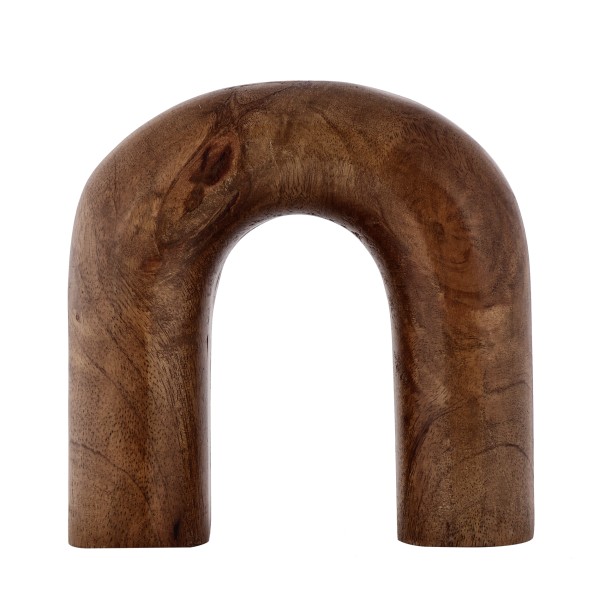 Vaza decorativa lemn de mango MELOBODY, natur, 421269 - 1