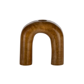 Vaza decorativa lemn de mango MELOBODY, natur, 421269 - 1