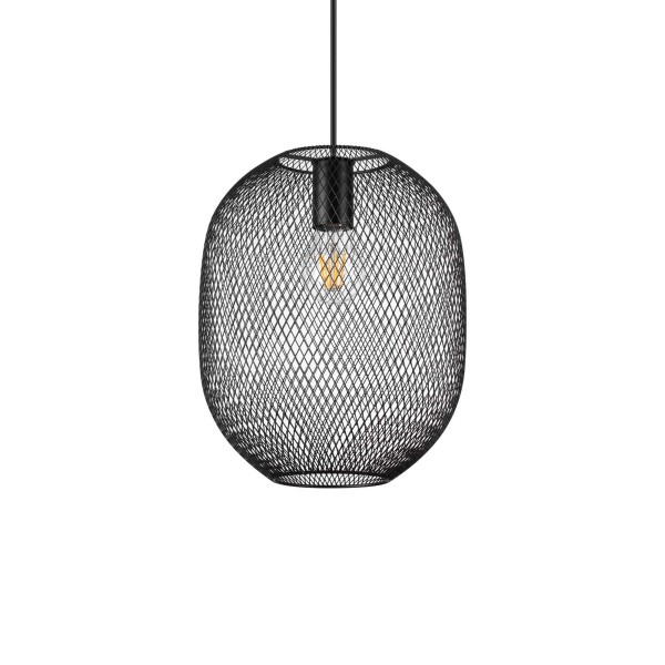 Pendul IDEAL LUX NET D24 328119, montatura si abajur finisaj negru