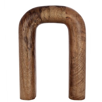 Vaza decorativa lemn de mango MELOBODY, natur, 421271 - 1