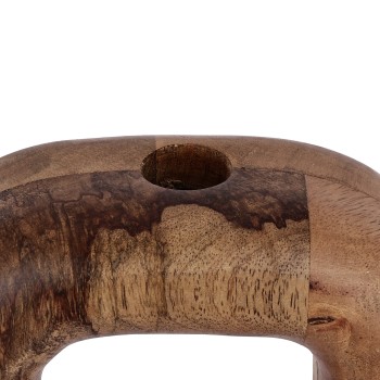 Vaza decorativa lemn de mango MELOBODY, natur, 421271 - 1