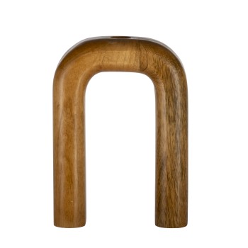 Vaza decorativa lemn de mango MELOBODY, natur, 421271 - 1