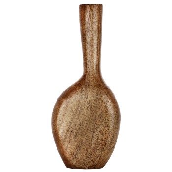 Vaza decorativa lemn de mango MELOBODY, natur, 421273 - 1