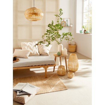 Vaza decorativa lemn de mango MELOBODY, natur, 421274 - 1