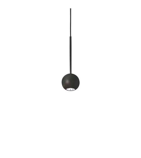 Pendul IDEAL LUX ARCHIMEDE SFERA 328355, LED 4W, finisaj negru