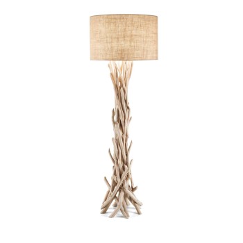 Lampa de podea IDEAL LUX DRIFTWOOD PT1 148939, ramuri lemn natural