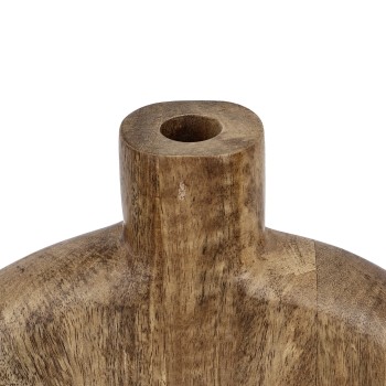 Vaza decorativa lemn de mango MELOBODY, natur, 421278 - 1