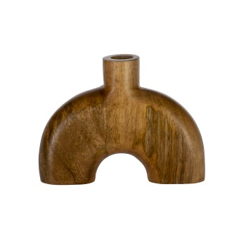 Vaza decorativa lemn de mango MELOBODY, natur, 421278 - 1