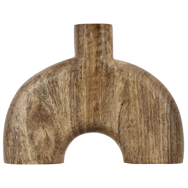 Vaza decorativa lemn de mango MELOBODY, natur, 421279 - 1
