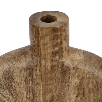 Vaza decorativa lemn de mango MELOBODY, natur, 421279 - 1