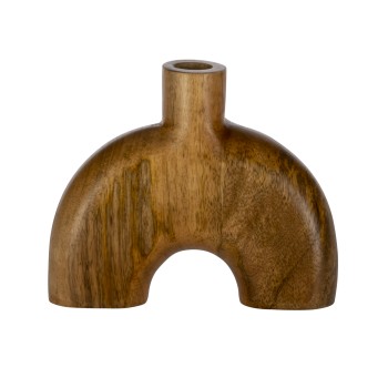 Vaza decorativa lemn de mango MELOBODY, natur, 421279 - 1