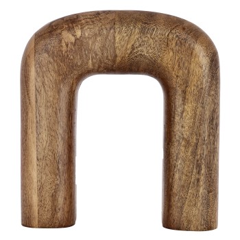 Vaza decorativa lemn de mango MELOBODY, natur, 421279 - 1