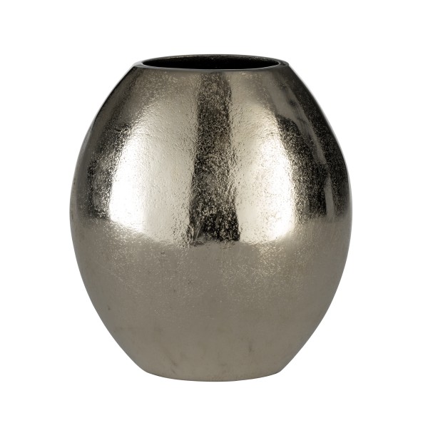 Vaza decorativa aluminiu ABUCAY, nichel, 421286 - 1