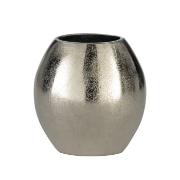 Vaza decorativa aluminiu ABUCAY, nichel, 421287 - 1