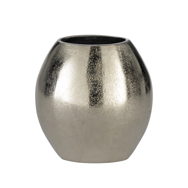 Vaza decorativa aluminiu ABUCAY, nichel, 421287 - 1