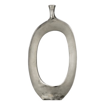 Vaza decorativa aluminiu ANKAREFO, nichel, 421311 - 1
