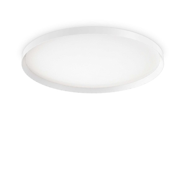 Plafoniera IDEAL LUX FLY 270326, D90, LED 65W, 3000K, finisaj alb