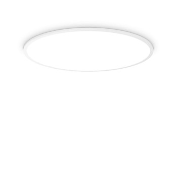 Plafoniera IDEAL LUX FLY SLIM 306681, D90, LED 65W, 3000K, finisaj alb