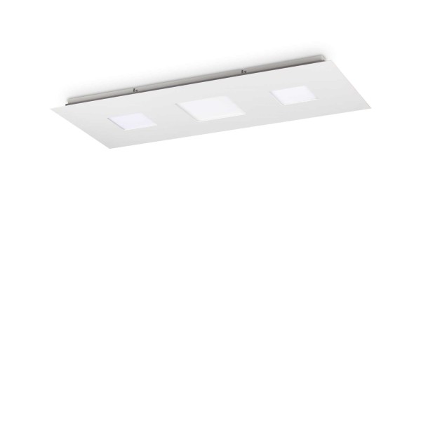 Plafoniera IDEAL LUX RELAX 255934, L90, LED 58W, 3000K, finisaj alb