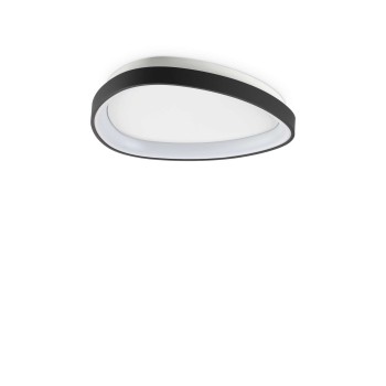 Plafoniera IDEAL LUX GEMINI 328027, D42, LED 23W, 3000K, finisaj negru
