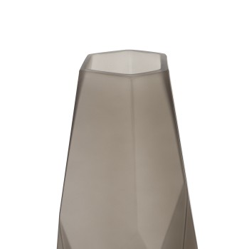 Vaza decorativa sticla CLONONY, maro satinat, 421345 - 1