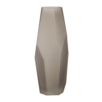 Vaza decorativa sticla CLONONY, maro satinat, 421345 - 1