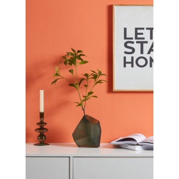 Vaza decorativa sticla CLONONY, verde satinat, 421347 - 1