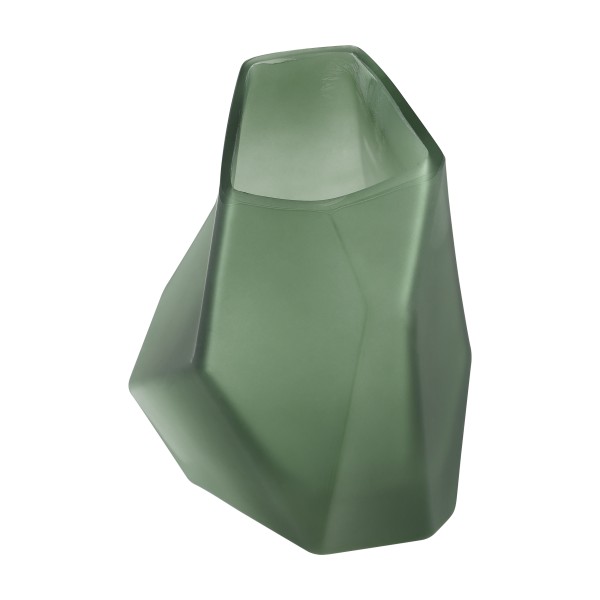 Vaza decorativa sticla CLONONY, verde satinat, 421347 - 1