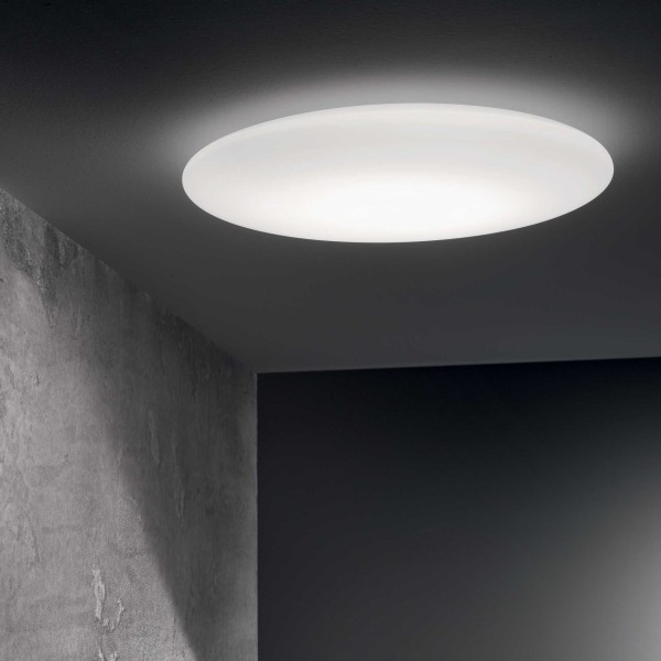 Plafoniera IDEAL LUX LEVEL 261188, D58, LED 37.5W, 3000K, finisaj alb