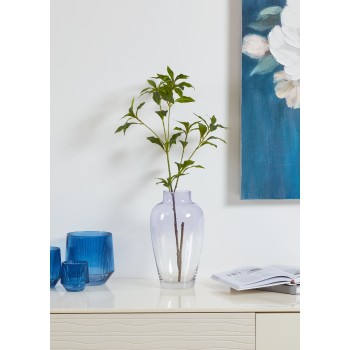 Vaza decorativa sticla KENYASI, violet transparent, 421356 - 1